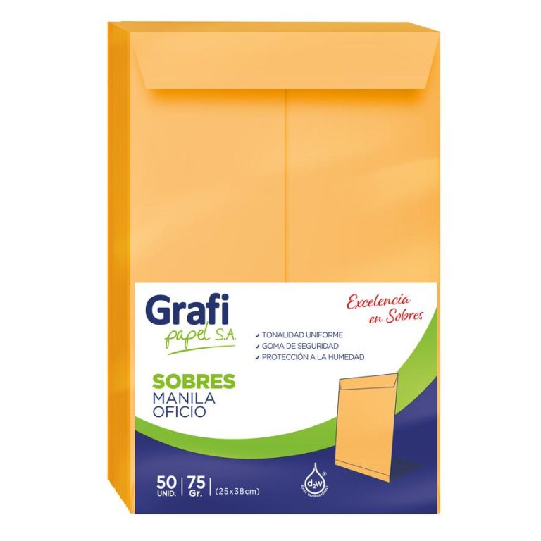 SOBRE MANILA OFICIO – GRAFI PAPEL – NS TECNOUTILES
