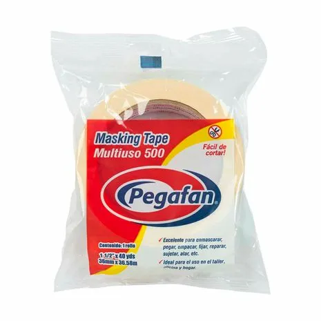 MASKING TAPE MULTIUSO 500 1 2 X 40 YDS PEGAFAN