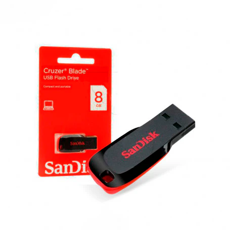 MEMORIA USB SANDISK CRUZER BLADE 8GB FX0442642