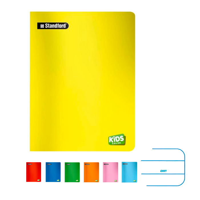 CUADERNO KIDS TRIPLE MAX A4 X 25 UNID (80 H) STANDFORD