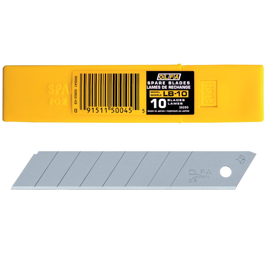 REPUESTO CUCHILLA LB-10 X 10 UNID (MODELO SL-1 Y L-2) OLFA